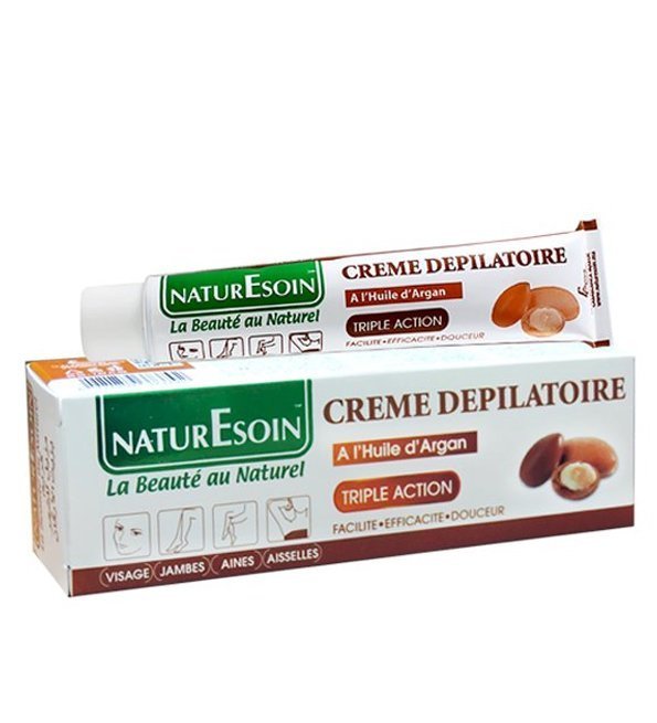 Naturesoin Crème Dépilatoire à l’Huile d’Argan – 50 ml Maroc