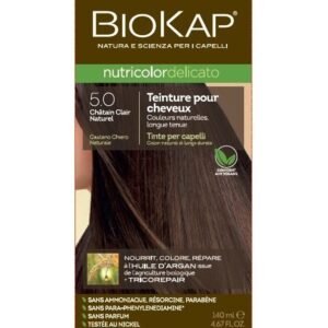 Biokap Nutricolor Delicato 5.0 Châtain clair naturel Maroc