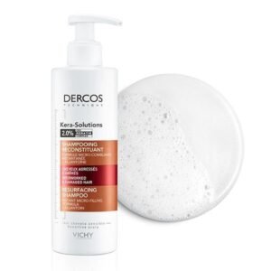 Vichy Dercos Kera-Solutions Shampoing Reconstituant Cheveux Secs et Abîmés | 250ml Maroc