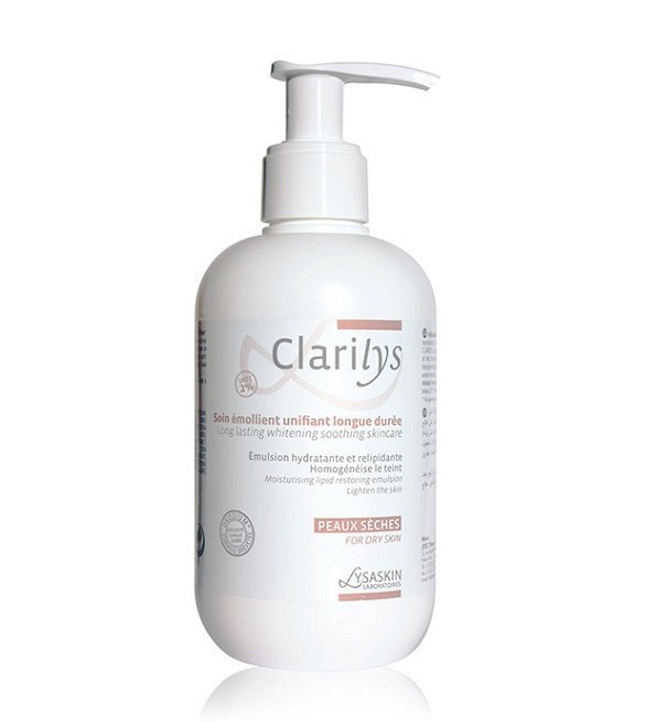 Lysaskin Clarilys Soin Emollient Eclaircissant 200ml Maroc