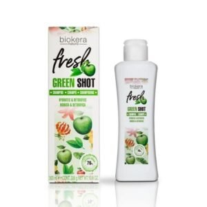 Biokera FRESH GREEN SHOT SHAMPOOING 300ML Maroc