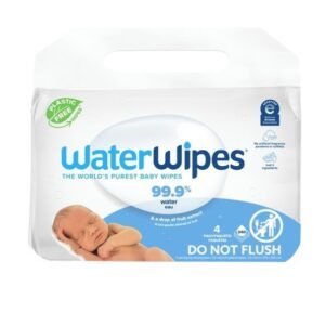 Waterwipes LINGETTES BABY 4×60 BIO Maroc