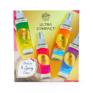 Ultra Compact Pack 4 Body Mist Spray Maroc