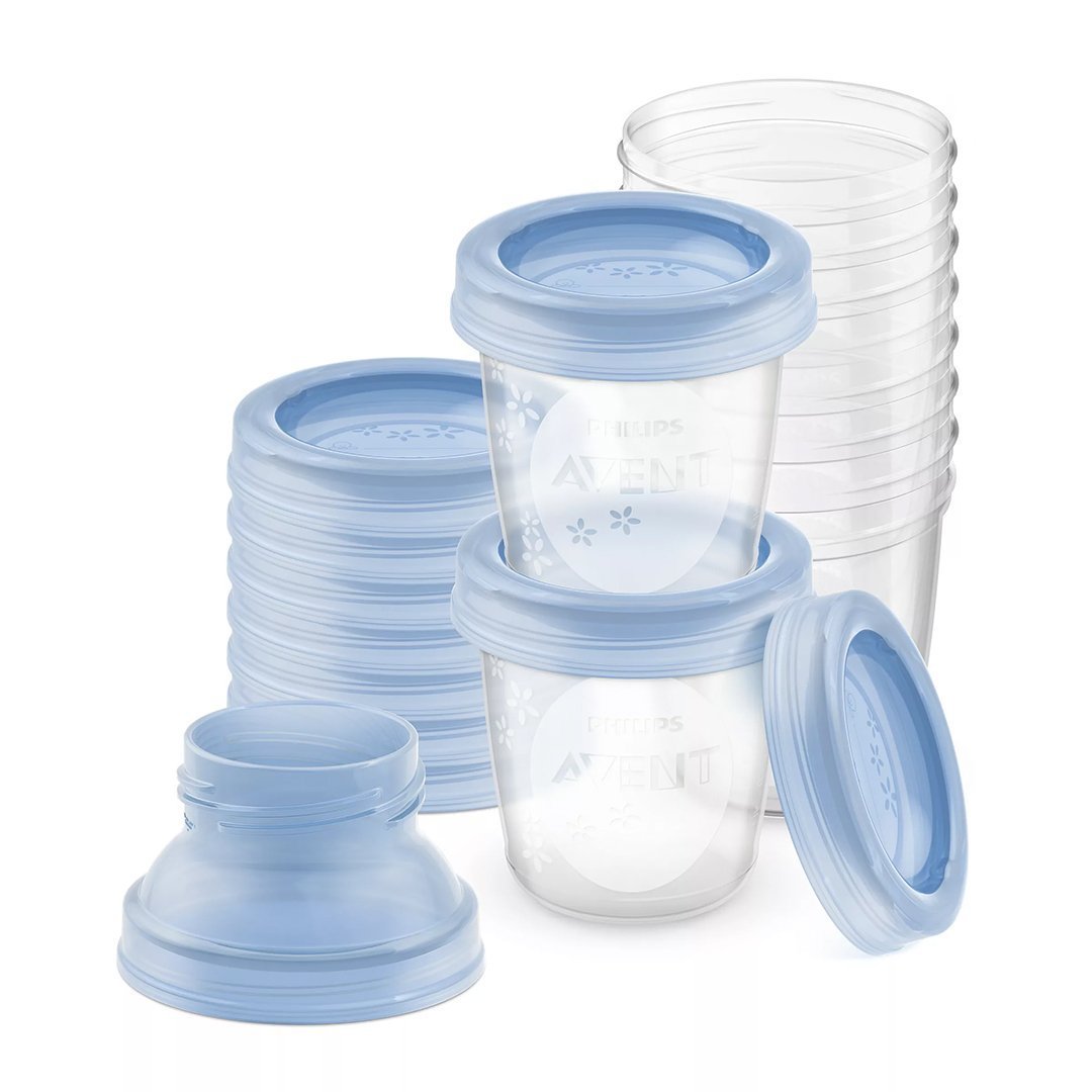 Avent SET POTS DE CONSERVATION POUR LAIT MATERNEL 180 ML/6OZ SCF618/10 Maroc