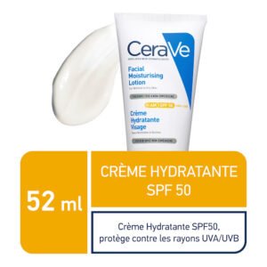 CeraVe Crème Hydratante Visage Peau Normale à Sèche 52ml Maroc