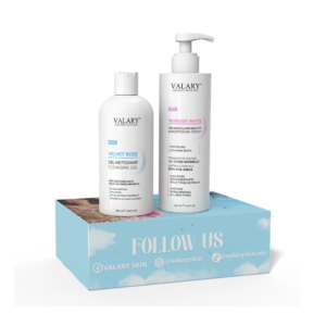 Valary Pack Éclaircissant – Crème 200ml + Gel Nettoyant 250ml Maroc