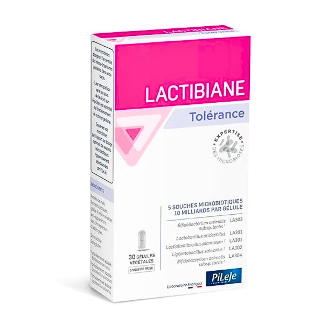Pileje Lactibiane Tolerance 30 Gelules Maroc