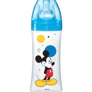 Dodie Biberon Disney Baby Mickey Initiation+ Anti-colique débit 3 (6M +) – 330 ml Maroc