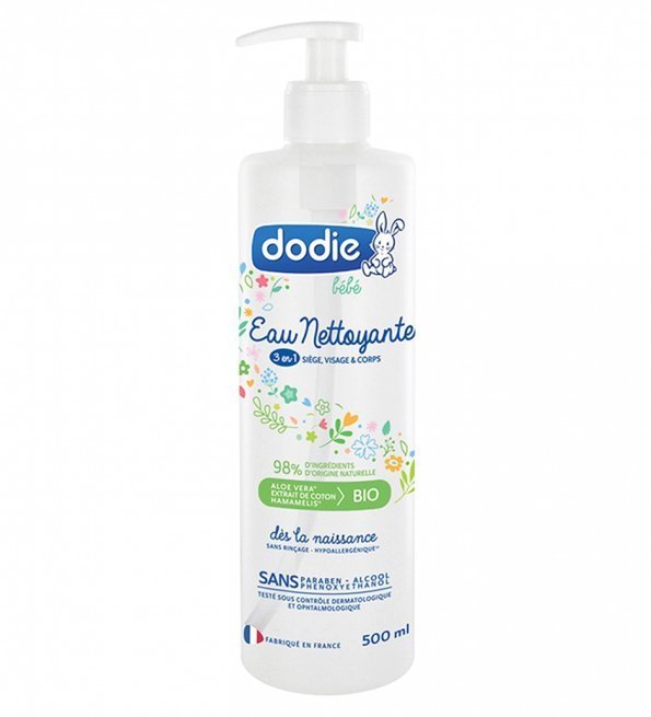 Dodie Eau nettoyante 3 en 1 flacon Pompe – 500 ml Maroc