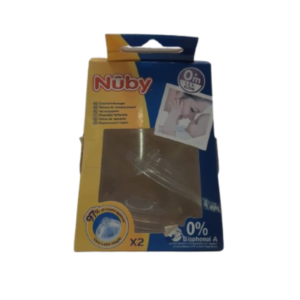 Nuby 2Tetines De Remplacement Sft Flex +0m ID0018 Maroc
