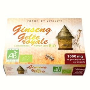 GPH Ginseng Gelee Royale bio 20 ampoules 1000mg Maroc