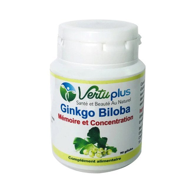 Vertu Plus GINKGO BILOBA 90GELULES Maroc
