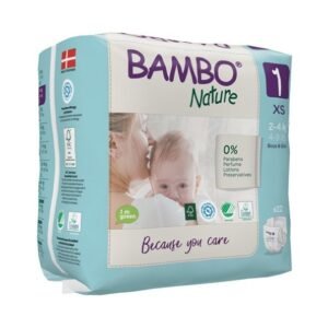 Bambo Nature couches , 1XS 2-4kg/22un Maroc