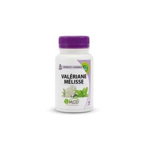 MGD Nature Valériane et Mélisse – 60 Gélules Maroc