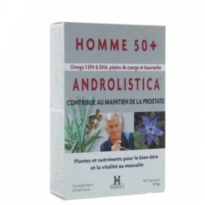Holistica ANDROLISTICA HOMMES 50+ Confort Urinaire 40 CAPSULES Maroc