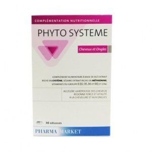 Phyto Systeme Cheveux & Ongles 30gelules Maroc