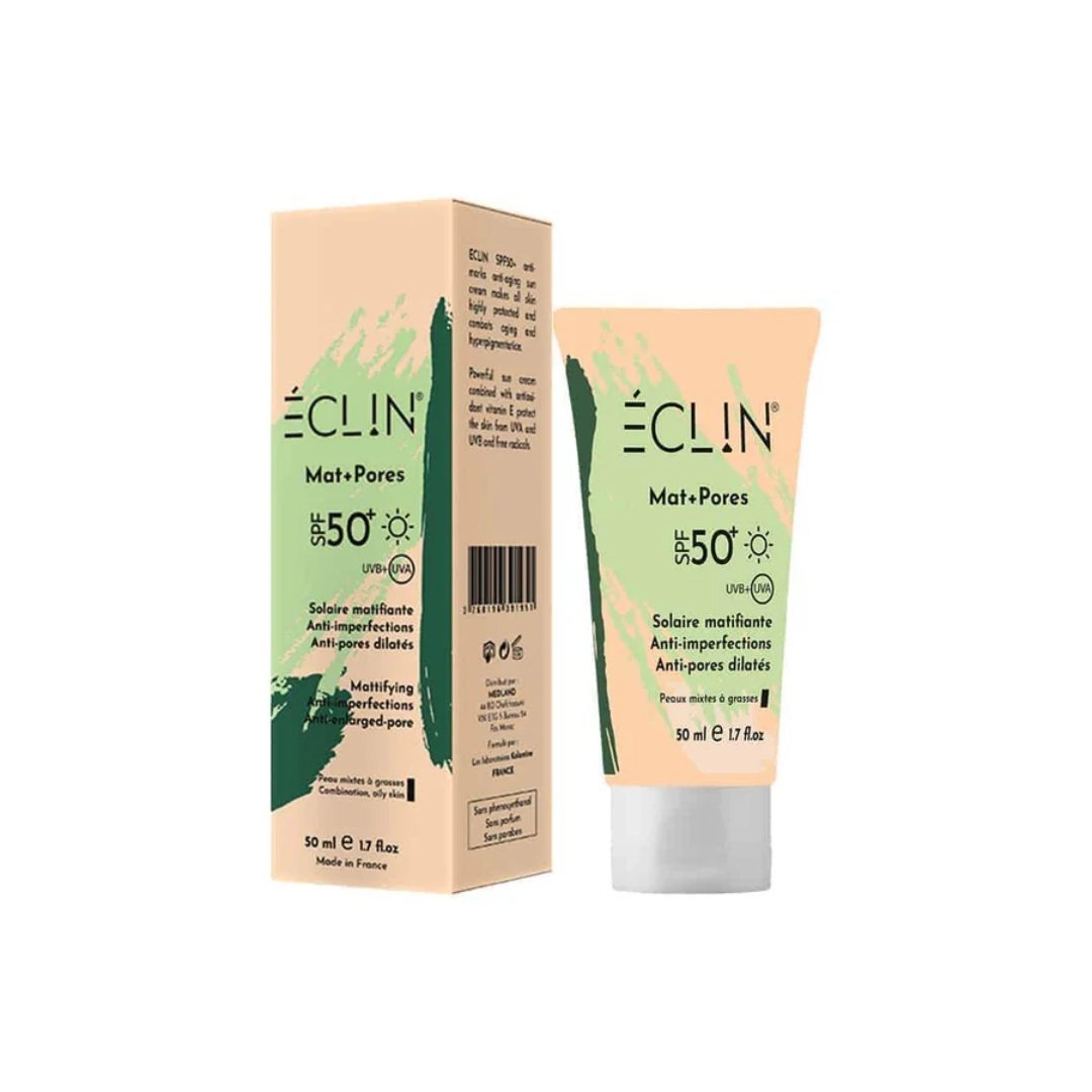 Eclin Ecran Invisible Anti-acne Mat+pores spf50+ 50ml Maroc
