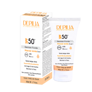 Depilia Ecran Mineral Teinte 50ml Maroc