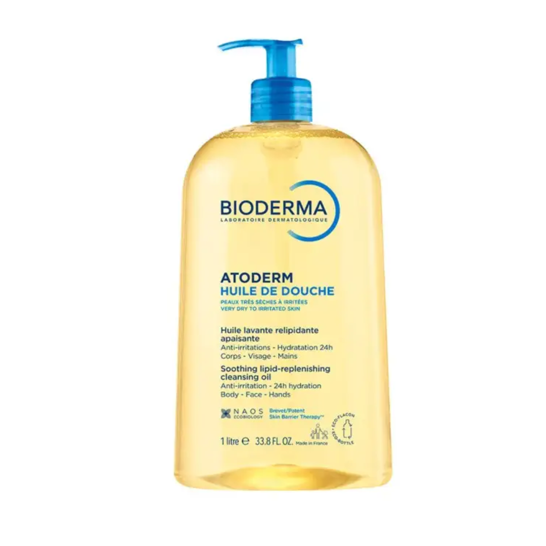Bioderma Atoderm huile douche 1L Maroc