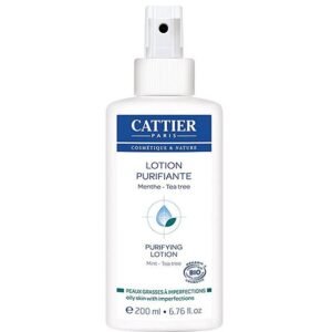 Cattier Lotion Purifiante Menthe Spray Peaux Grasses 200ml Maroc