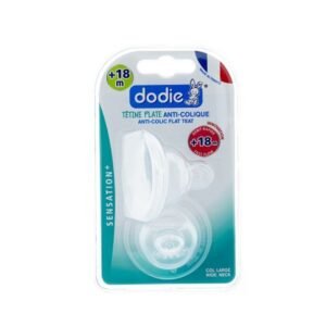 Dodie TETINE PLATE SENSATION+ ANTI COLIQUE D5 +18M X2 Maroc