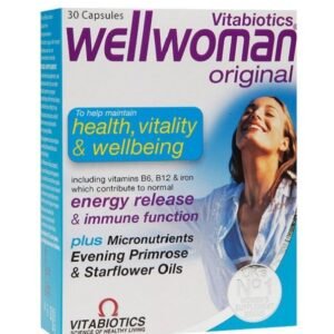 Vitabiotics WELLWOMAN ZINC ORIGINAL 30 CAPSULES Maroc