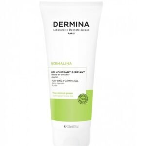 Dermina Normalina Gel Moussant Purifiant Peaux Mixtes à Grasses 200ml Maroc