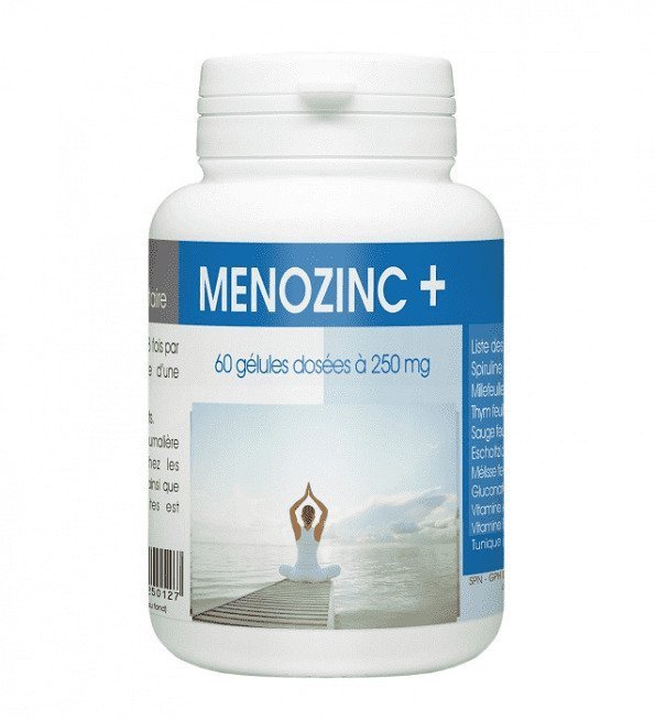 GPH Menozinc+ 250mg 60gelules Maroc