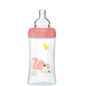 Dodie Biberon senstation+ Tétine plate 270ml 0-6m jardin Maroc