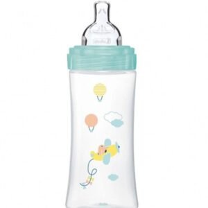 Dodie Biberon senstation+ Tétine plate 330ml +6m Air Maroc