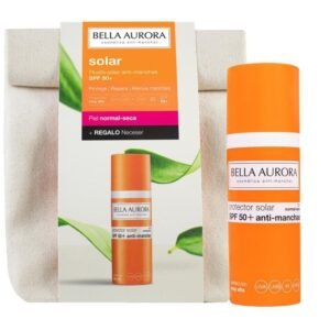 Bella Aurora gel creme solaire SPF 50+ normal à seches 50ml + Trousse Maroc