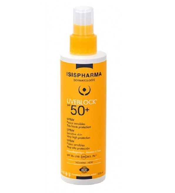 Isispharma uveblock-spf50-spray-200ml Maroc