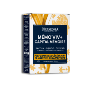 Dietaroma MÉMO VIV CAPITAL CÉRÉBRAL MÉMOIRE 60 Comprimès Maroc