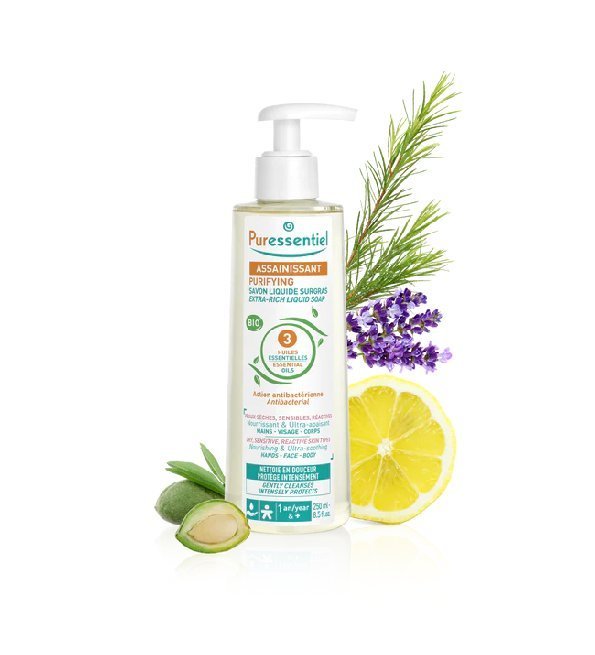 Puressentiel assainissant savon liquide surgras 500ml Maroc