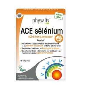 Physalis ACE Selenium 45 Comprimès Maroc