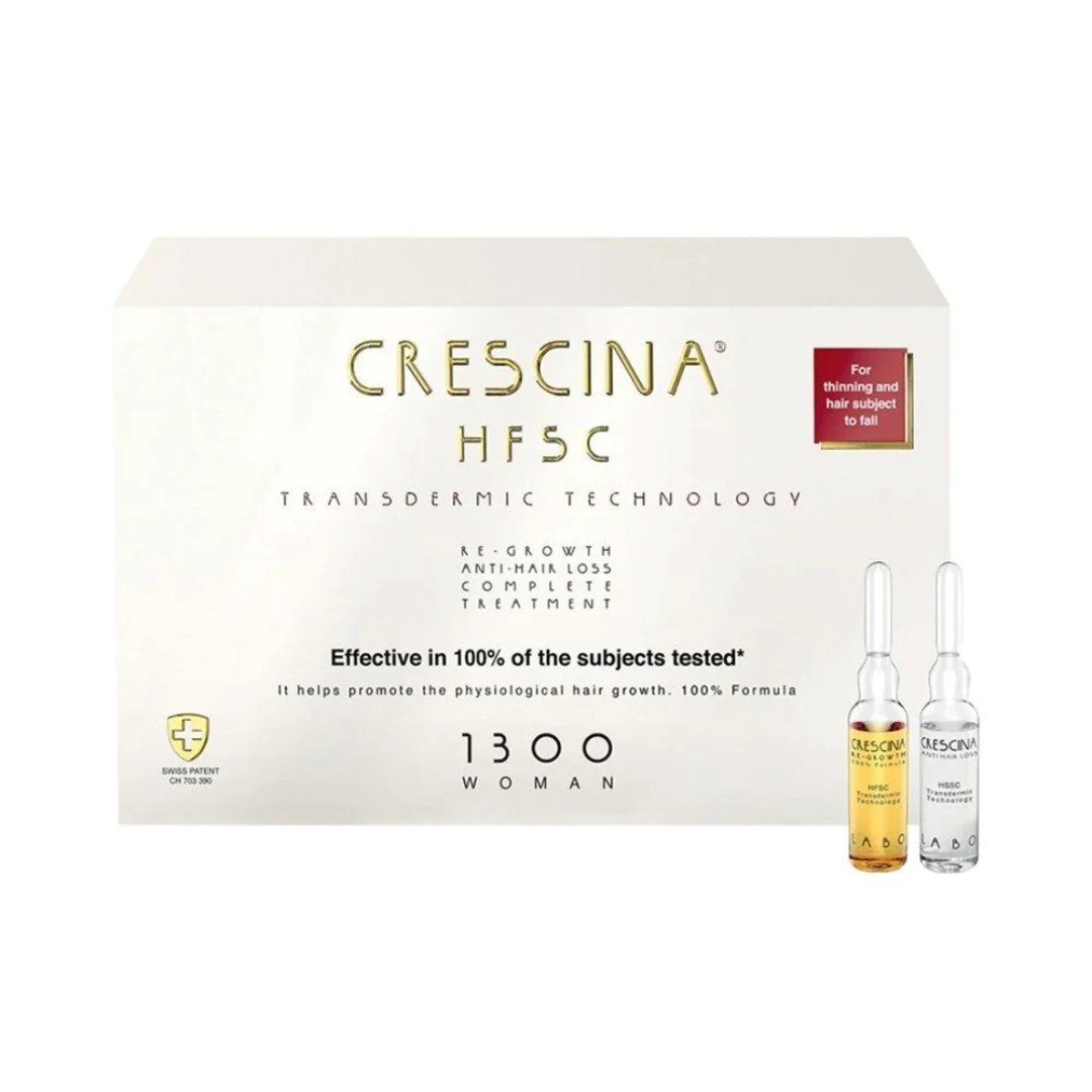Crescina HFSC Transdermic Complet 1300 Man 10+10×3.5ml Maroc