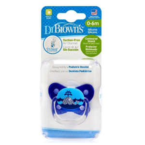 Dr Brown’s Dr Brown’s Sucette Betterfly Shield Bleu 0-6m -Ess Maroc