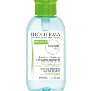 Bioderma Sébium H2O Pompe Inversée 500ml Maroc