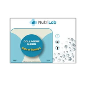 Nutrilab Collagene Marin 90 Gelules Maroc