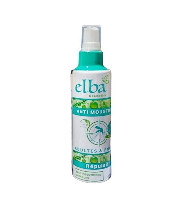 Elba ANTI MOUSTIQUE SPRAY ADULTES ET ENFANTS 100ML Maroc