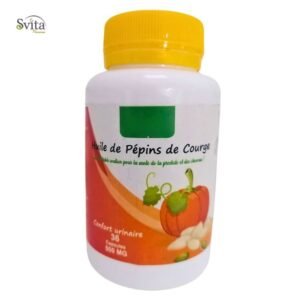 Svita Premium Huile de Pepins de Courge 36 Capsules Maroc