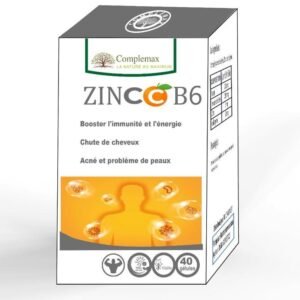 Complemax Zinc B6 40 Gelules Maroc