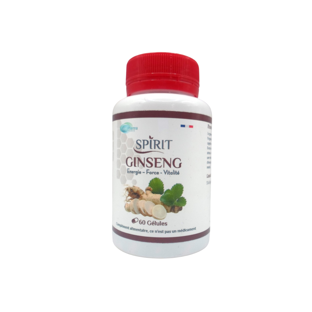 Spirit Ginseng 60 Gelules Maroc