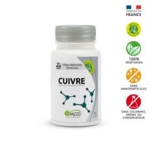 MGD Nature Cuivre 60 gelules Maroc