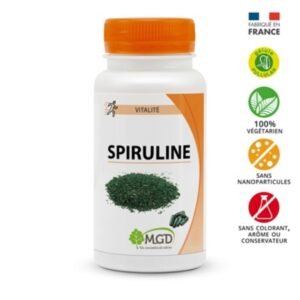 MGD Nature Spiruline 200 gelules Maroc
