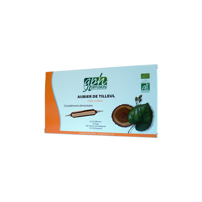 GPH Diffusion Aubier de Tilleul 20 Ampoules*15ml Maroc
