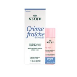 Nuxe Crème Fraîche Riche Peau Sèche 30ml + Very Rose Eau Micellaire 50ml Pack Maroc
