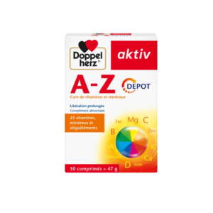 Doppelherz Doppel Herz A-Z Depot 30 comprimés Maroc