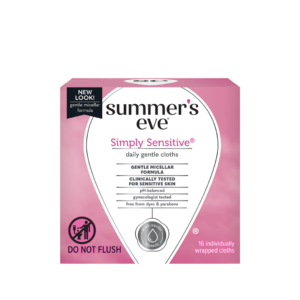 Summer’s Eve Summer’s Eve Simply Sensitive Cleansing 16 Cloths Maroc