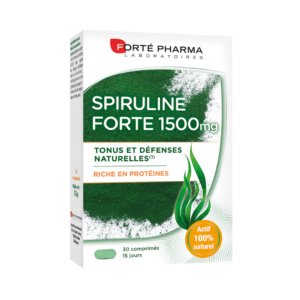 Forté Pharma Spiruline Forte 1500mg 30 Comprimes Maroc